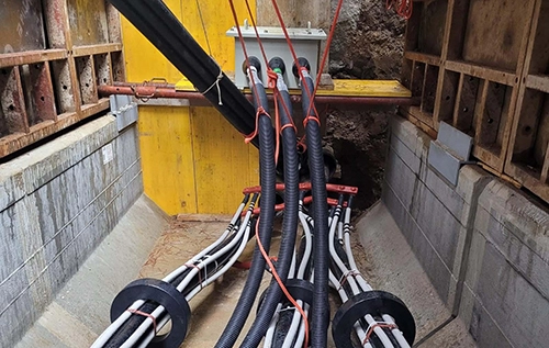 Cabo de alimenta&ccedil;&atilde;o de baixa tens&atilde;o de 1kV