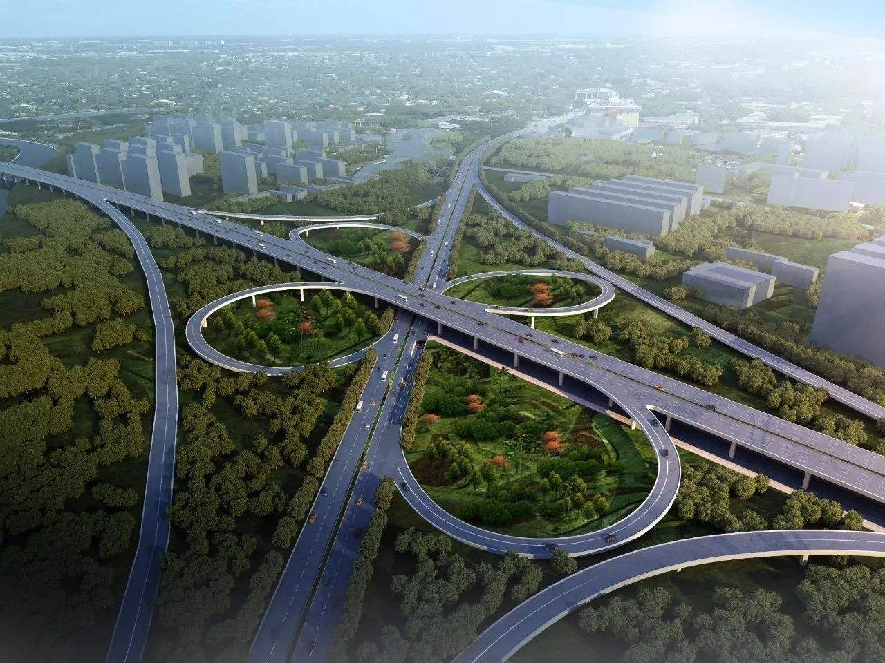 Projeto de fornecimento de materiais para a via expressa urbana do anel externo oeste de Liuzhou, Guangxi
